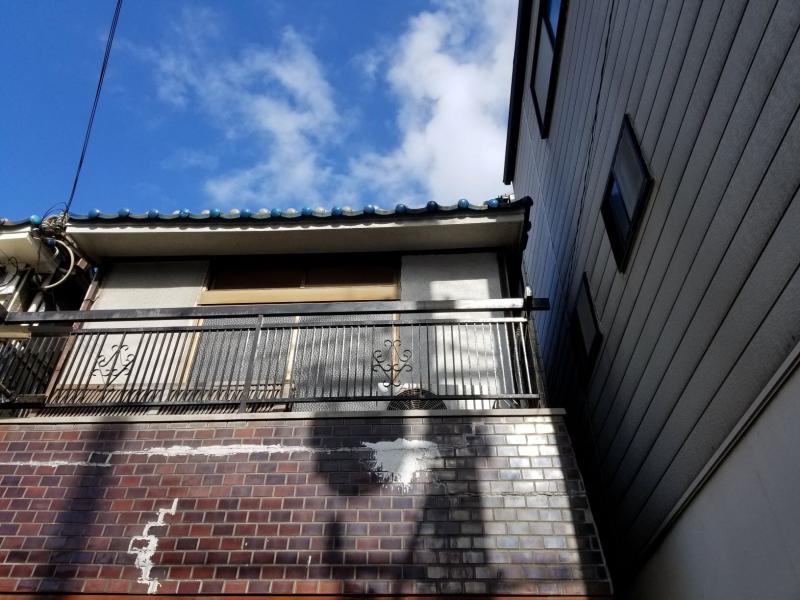 大阪市大正区にて外壁修繕・外壁修繕・ベランダ防水