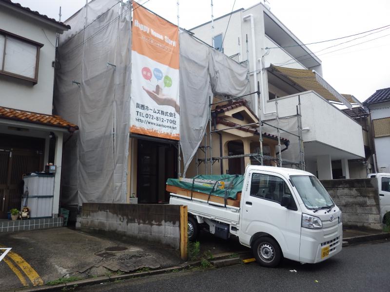 大阪府,大阪市での外壁塗装　大阪で最安値かつ高品質外壁塗装プランです。