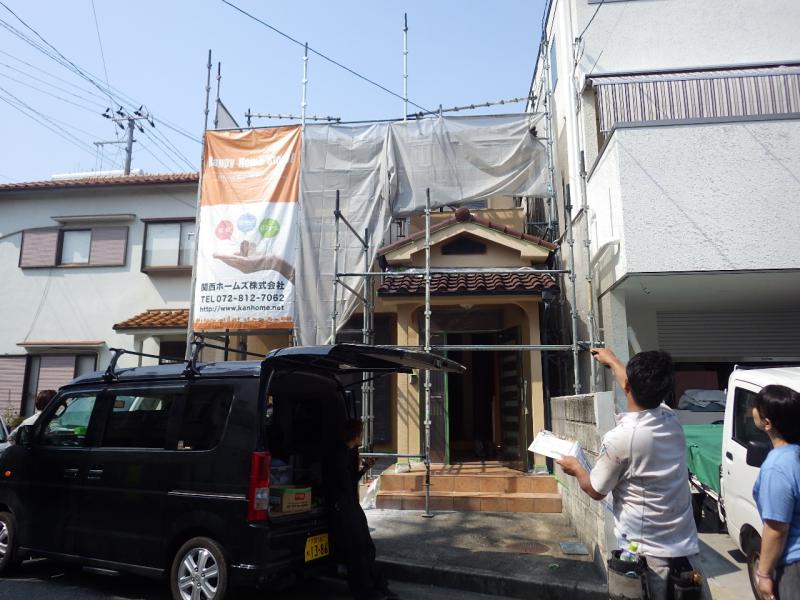大阪府,大阪市での外壁塗装　大阪で最安値かつ高品質外壁塗装プランです。