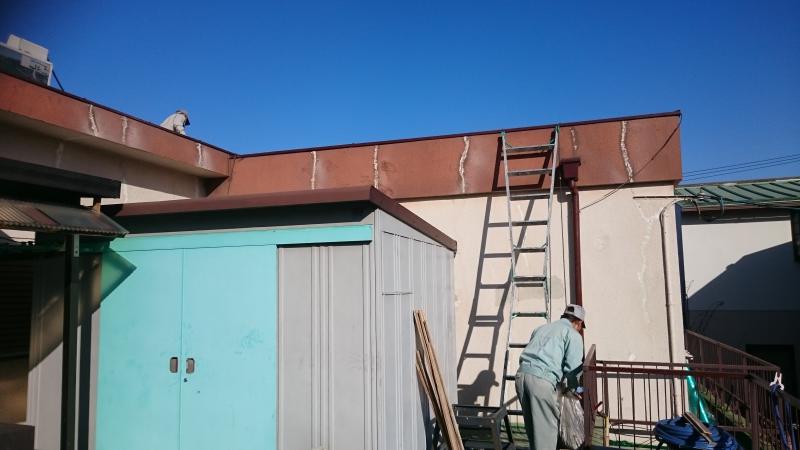 大阪門真市でコンクリート造戸建ての外壁塗装,大阪で良い外壁塗装,防水工事を提供