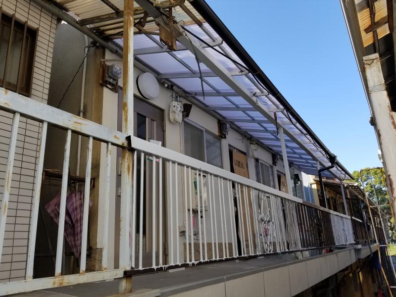 大阪で昭和30年建築の文化住宅を外壁改修・内装リフォーム　文化住宅収益再生プロジェクト　